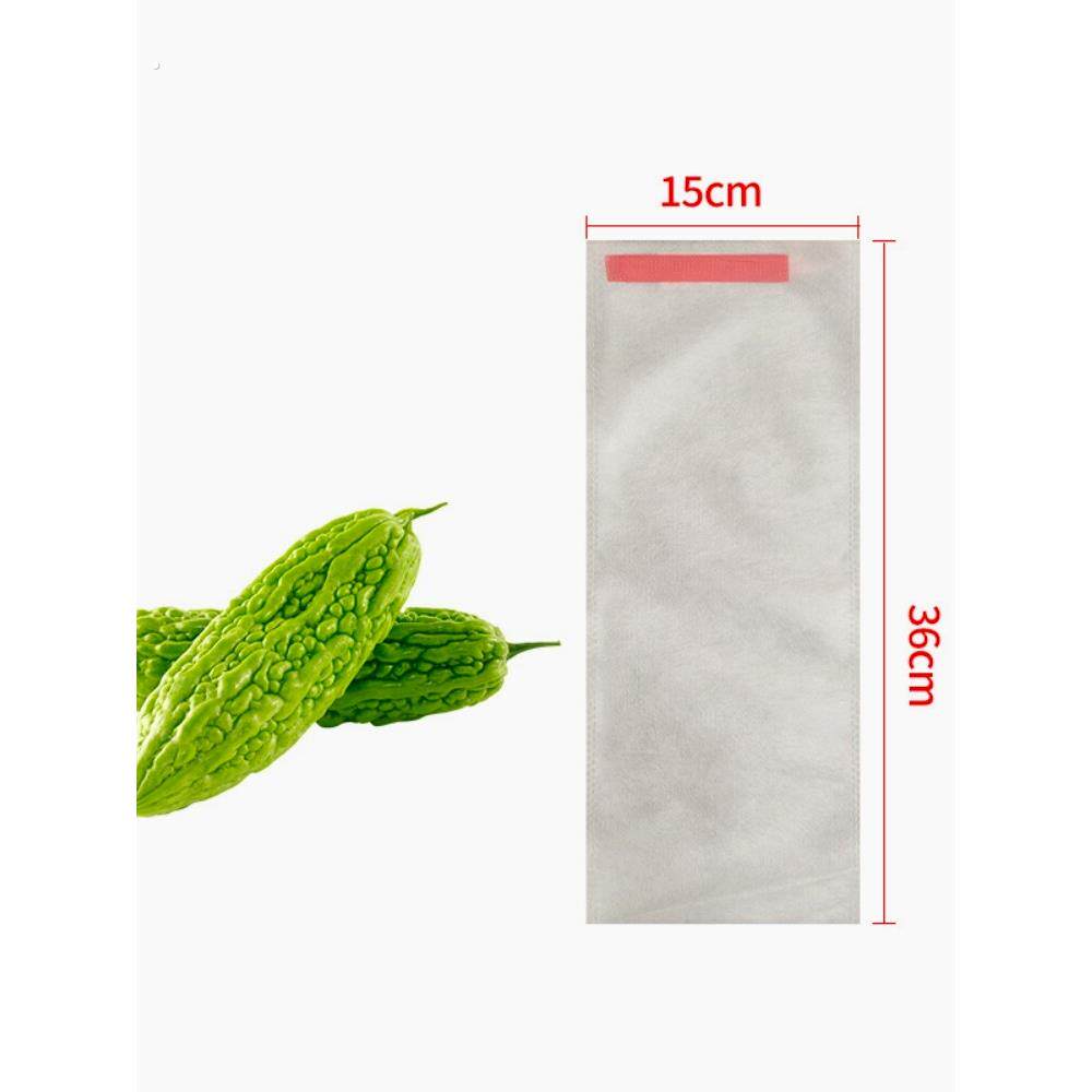 苦瓜套袋 葡萄袋丝瓜防虫套袋苦瓜防虫袋不织布布防蜂防果蝇防虫