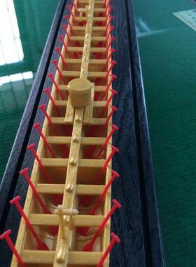 广东传统龙舟模型龙船模型家居饰品工艺船摆件船身可印字节日礼品