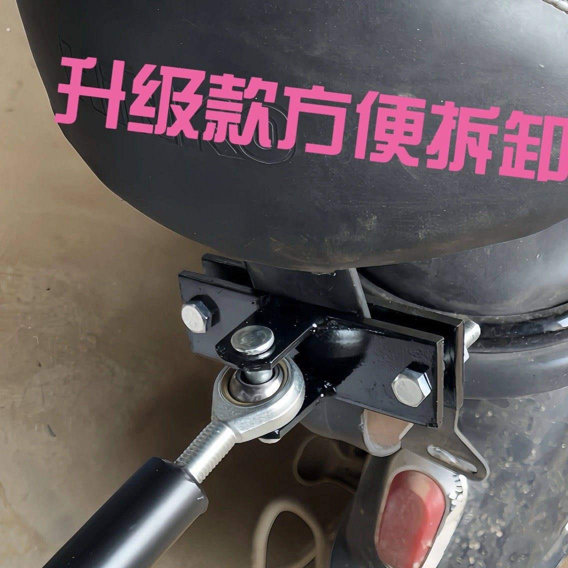 电动车后拖挂车网红电动车挂式挂车挂斗推车摆摊拉货旅行露营拖斗
