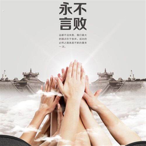 励志办公室挂画企业会议室文化标语装饰画激励公司团队背景壁画