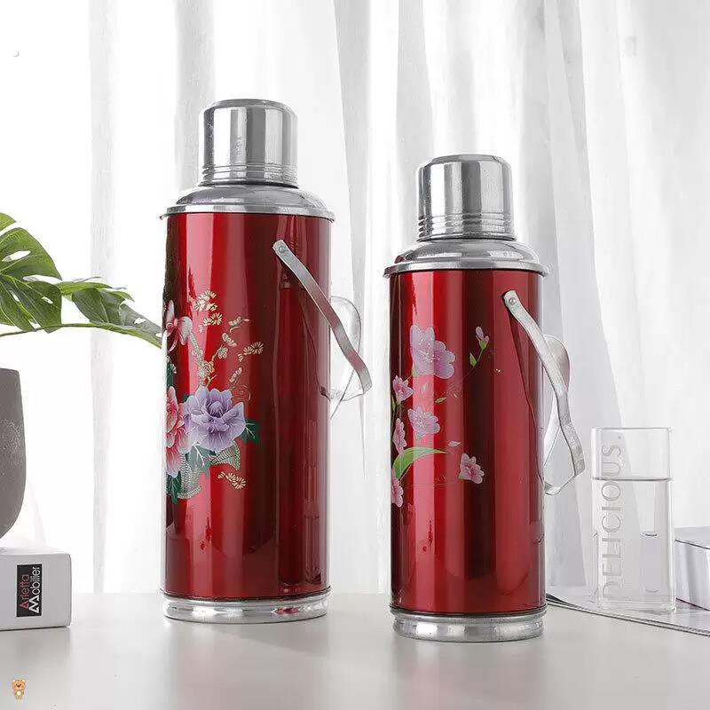 保温暖水壶怀旧老式水壶家用小暖瓶保温瓶商用复古大容量玻璃内胆
