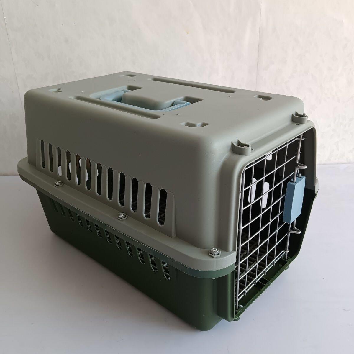 新款大拎手航空箱托运车载外出狗笼猫咪小型狗狗箱子手提宠物笼子