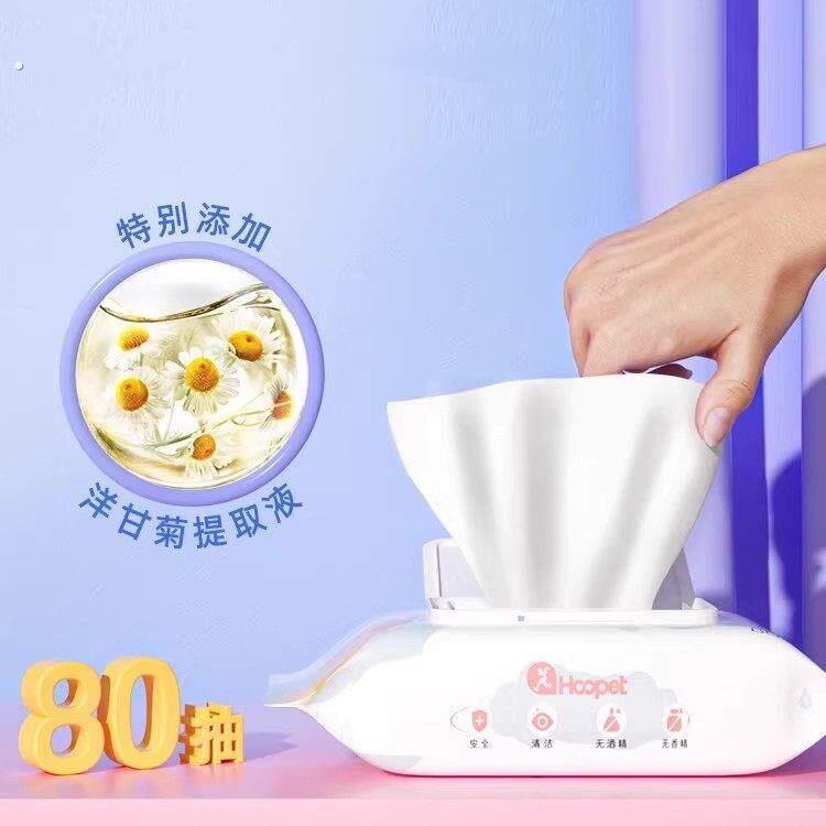 欧美宠物擦爪子加厚去臭湿巾狗狗眼部耳朵清洁纸巾猫咪祛味湿纸巾