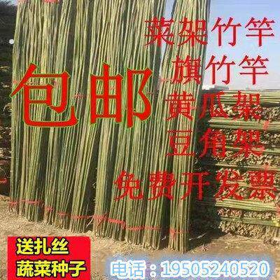 竹竿菜园搭架户外竹杆架种菜彩旗杆豆角架黄瓜架菜架小竹子细竹竿