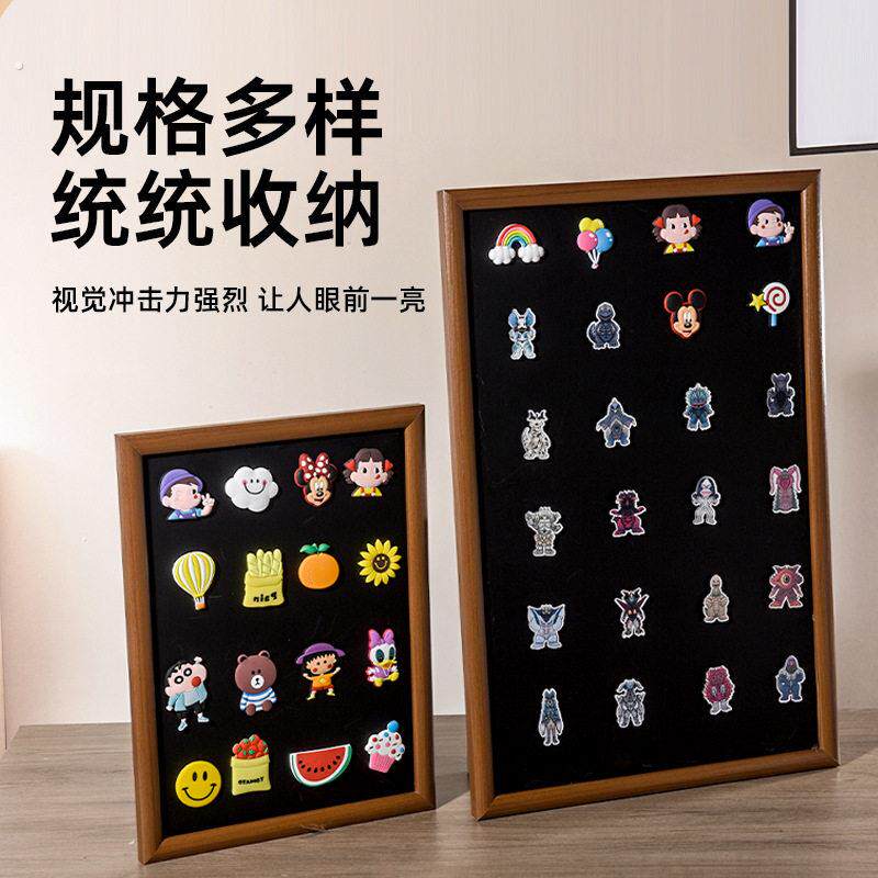 冰箱贴展示板磁吸板黑板墙贴家用留言收纳牌铁板吸磁性小磁铁挂墙