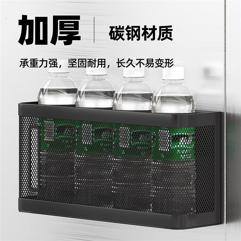 卫生间镜柜收纳盒置物架极窄框壁挂式筐浴室篮子内梳妆台化妆品.