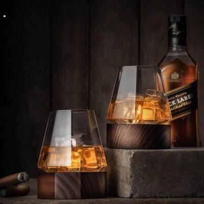 德国高端威士忌酒杯2025年家用轻奢高颜值不到翁杯创意酒具洋酒杯