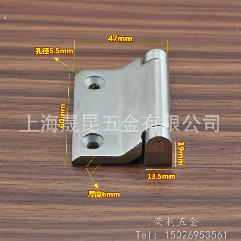 奔艺 重型门合页 加厚工业大力承重铰链 304不锈钢大门合页承重.