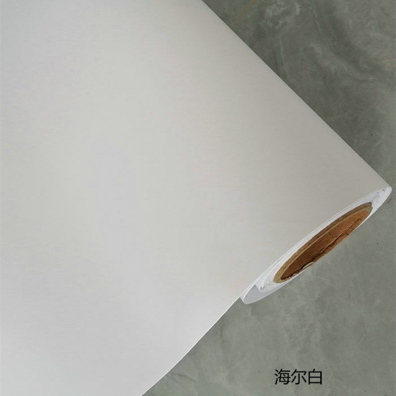 自粘展柜装修贴纸PVC波音软片木纹水泥纹家私宝装饰膜防水墙墙