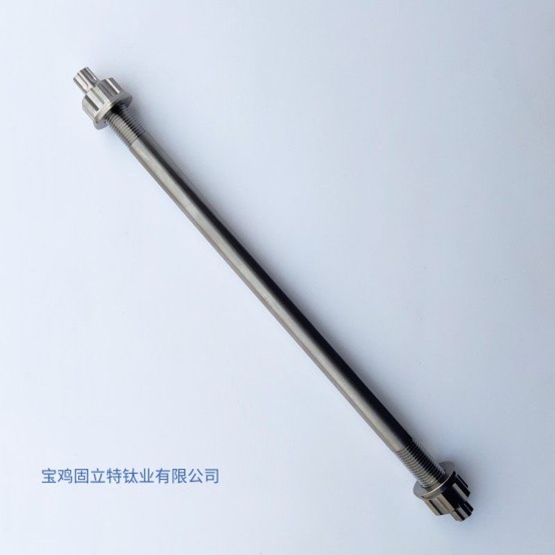 钛合金轮轴中轴前轴后轴M12电动车摩托车改装轴