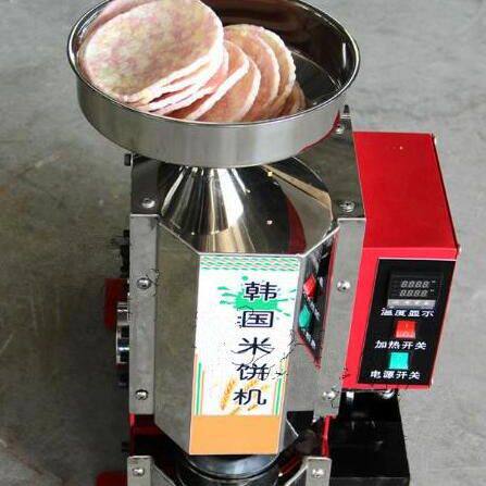 商用电动韩国米饼机大米米饼机原味紫薯鲜虾米饼机鲜爆虾饼机