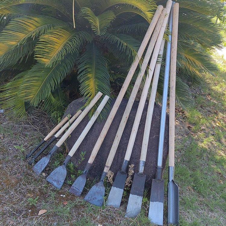 挖树铲洛阳铲铁锹锰钢挖坑神器挖沟洞起苗树根挖土专用锹搂洞工具