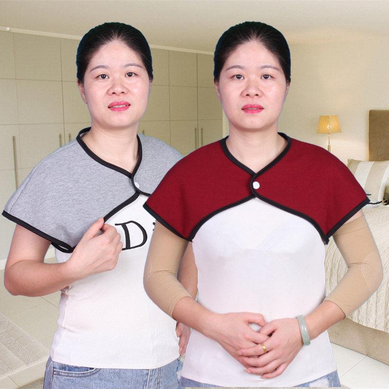 夏季薄款空调房男女士睡觉护肩膀衣坐月子护颈椎中老年防寒坎肩