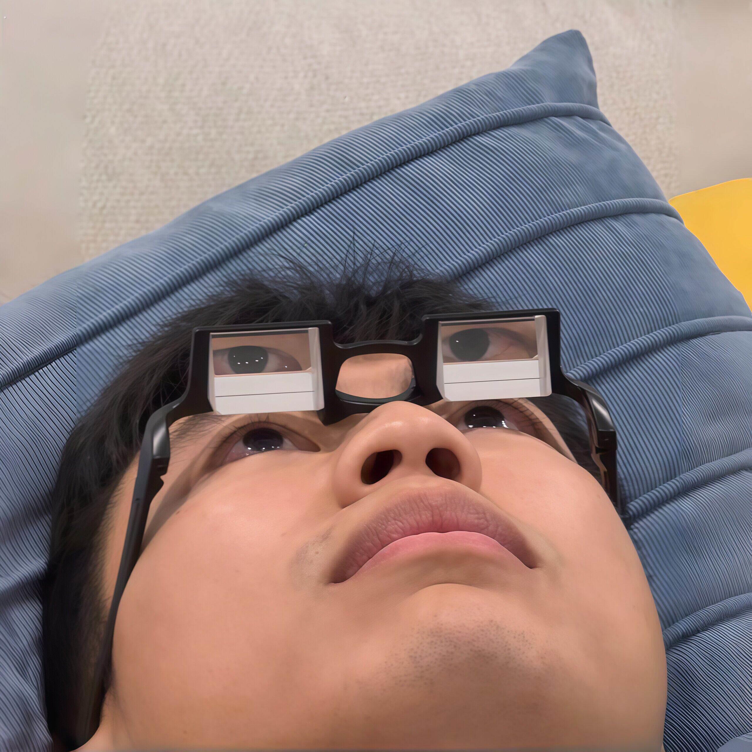 眼里有光!懒人眼镜折射躺卧式看手机电视神器高清反射颈椎防低头