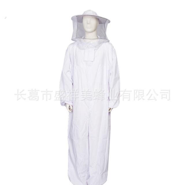 防蜂服全套透气专用蜜蜂衣服防蜂衣连身衣服养蜂防峰衣全身防护衣