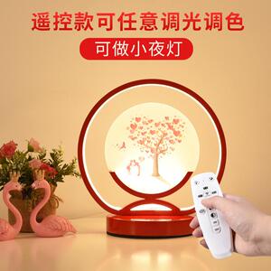 婚房床头长明灯 优丽美家简约可调亮度台灯 触摸调光LED适用卧室
