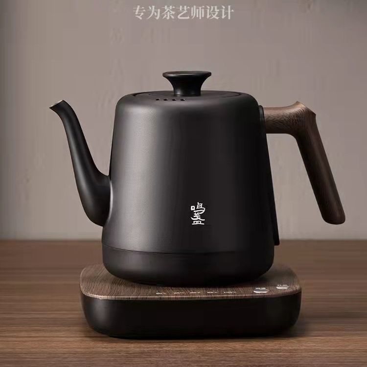 鸣盏全自动上水壶电热烧水壶恒温壶泡茶专用智能家用不锈钢茶艺壶