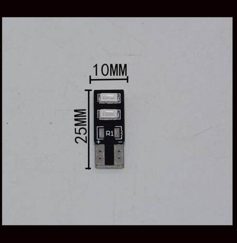 汽车货车LEDT10插片式灯泡 仪表插泡 12V24VT10LED灯泡示宽灯泡
