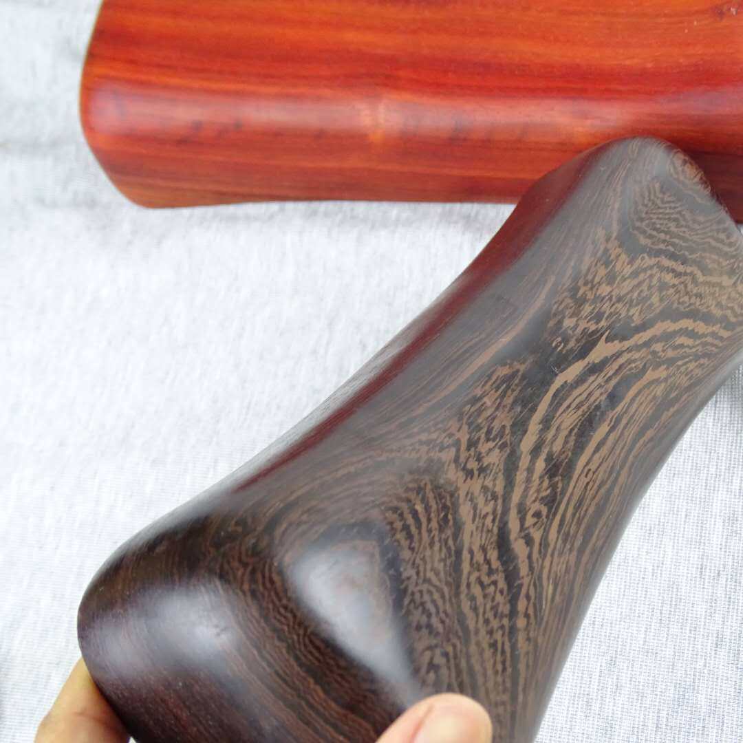 硬枕头实木枕头圆枕头护颈椎枕头睡觉专用治 助睡眠修复单人实木