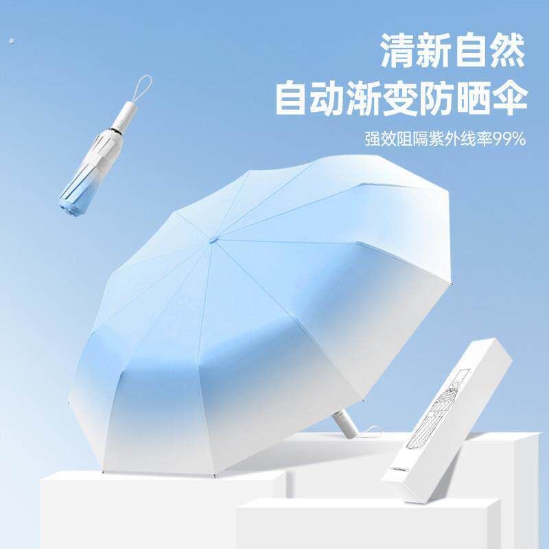 雨伞一次性24骨大伞抗风暴晴雨两用遮阳伞女折叠高级感热伞具