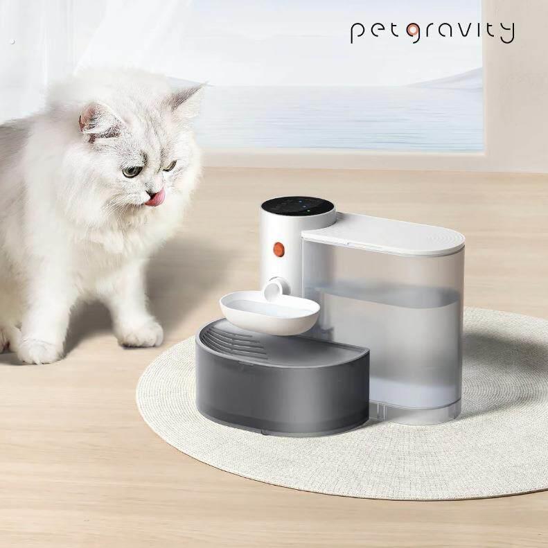 自动饮水机倾斜猫流动水不插电自动饮水机宠物狗饮水机