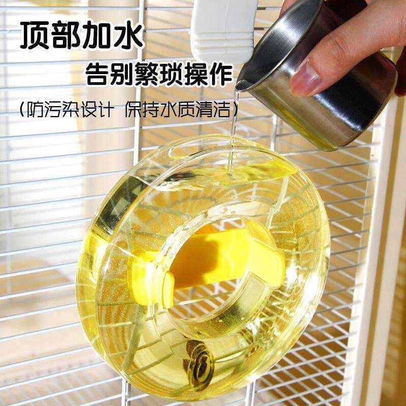 鹦鹉饮水器鸟用撞针水器自动玄凤牡丹虎皮下水专用水壶八哥玄风