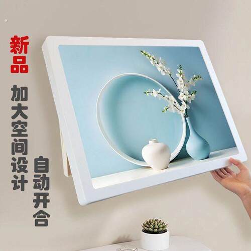 浴室壁画收纳箱洗澡放干净衣服神器防水折叠置物架化妆室衣物柜子
