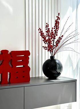 乔迁立体福字摆件2026新年马春节客厅布置装饰搬新家进宅大吉仪式