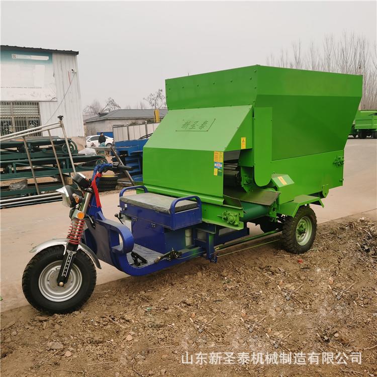 双出料动口饲喂车3料立方电动撒车电投JEX喂车