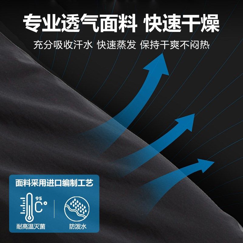 养殖场专用工作服防臭养猪喂猪异味防护服防水抗污连体带帽工作服