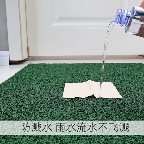 雨水防溅垫门外门口进门无底镂空透水丝圈地垫自由裁剪窗台防溅水