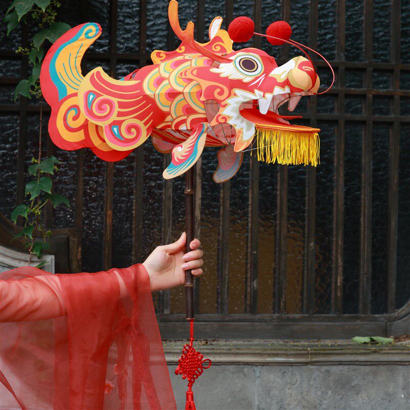 中国科举博物馆文创秦淮花灯非遗鳌鱼灯新年春节灯笼古风汉服