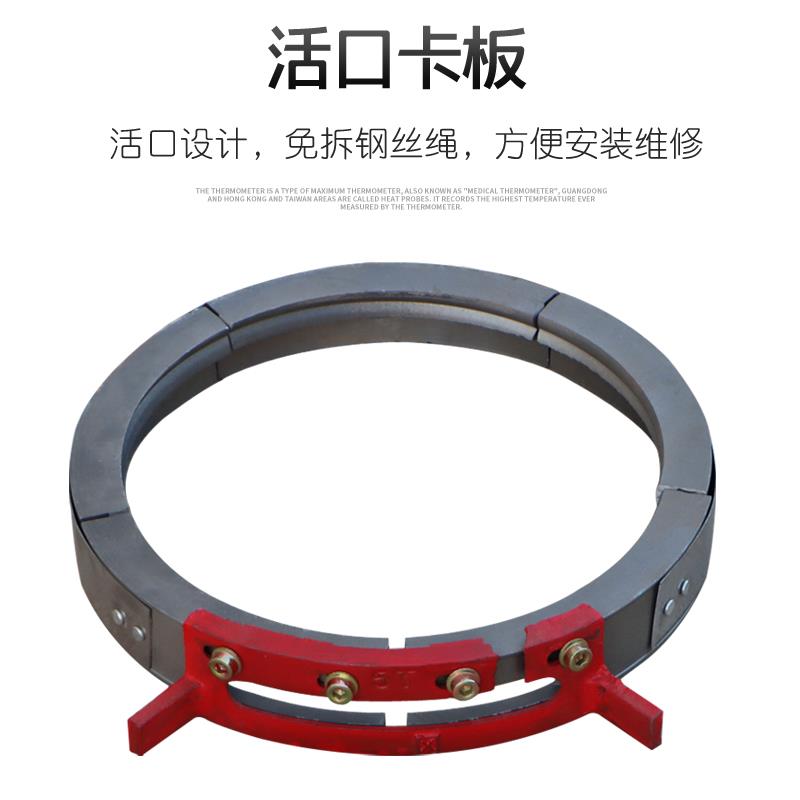 行车钢丝绳电动葫芦加厚铸铁导绳器 1/2/3/5/10吨/16T排绳器