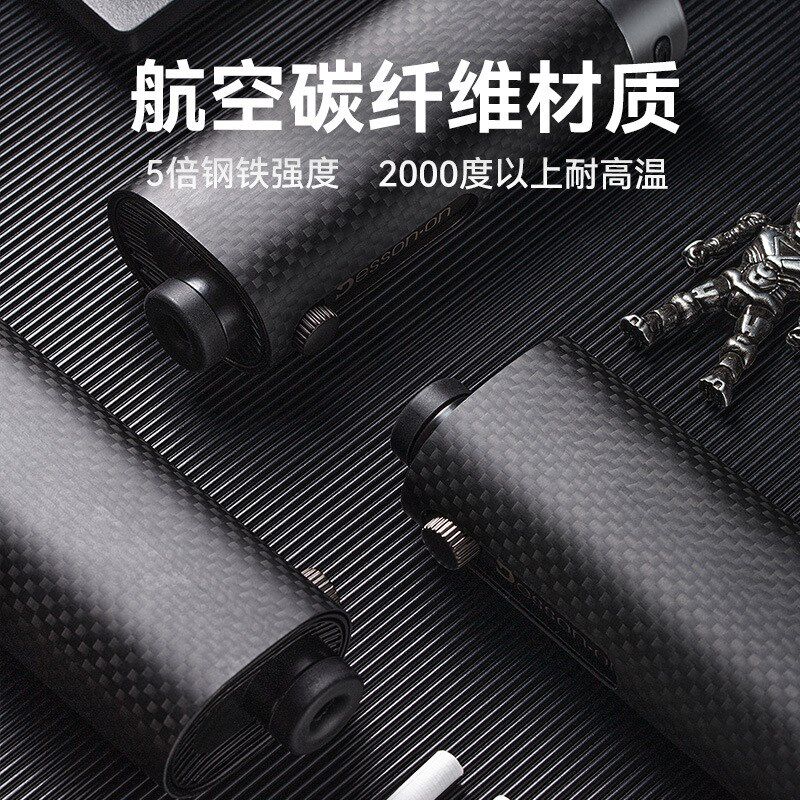车载烟灰缸抽烟不掉烟灰神器车内吸烟免弹灰防飞灰一键点火点烟器