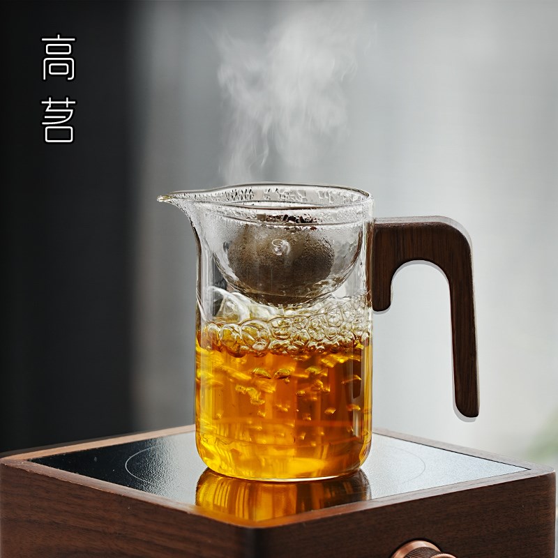 小青柑专用泡茶壶青柑普洱专用冲淋公道杯泡茶神器玻璃茶具泡茶杯
