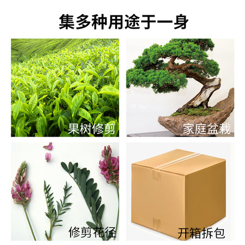 朱铁匠V8SK5园艺园林剪刀修枝剪整枝树枝剪花剪工具粗枝果枝剪