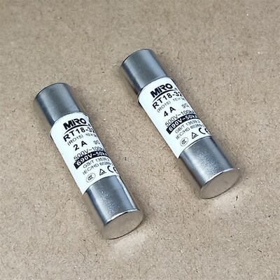 茗熔RT18-32(RO15)熔断器 500V 690V 5A 6A 8A 10A 12A 10X38mm
