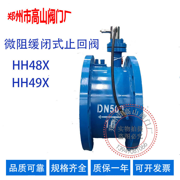 止回阀微阻缓闭式HH49X-1