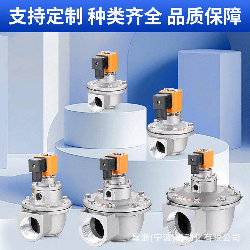 星浙气动/DMF系列袋式除尘器直角式电磁脉冲阀防爆型配件厂家直供