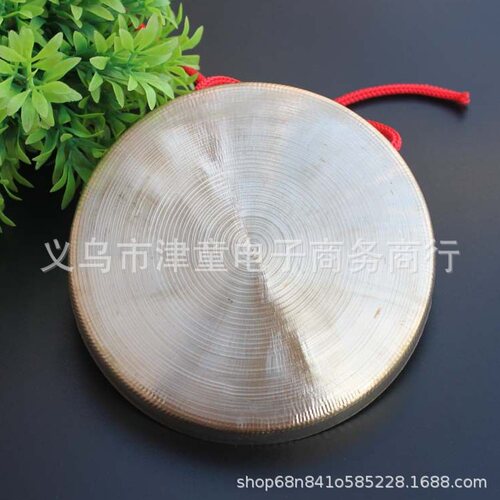 津童乐器李月锣/磨月锣三句半道具11厘米小月锣云锣