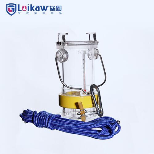 直销有机玻璃采水器 湖泊河流污水取样桶 水质采样器取水1L/2L/3L