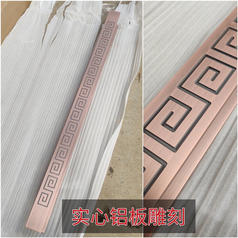 玻璃门拉手定制古铜雕刻拉手定制私人LOGO木质实木拉手工程款拉手