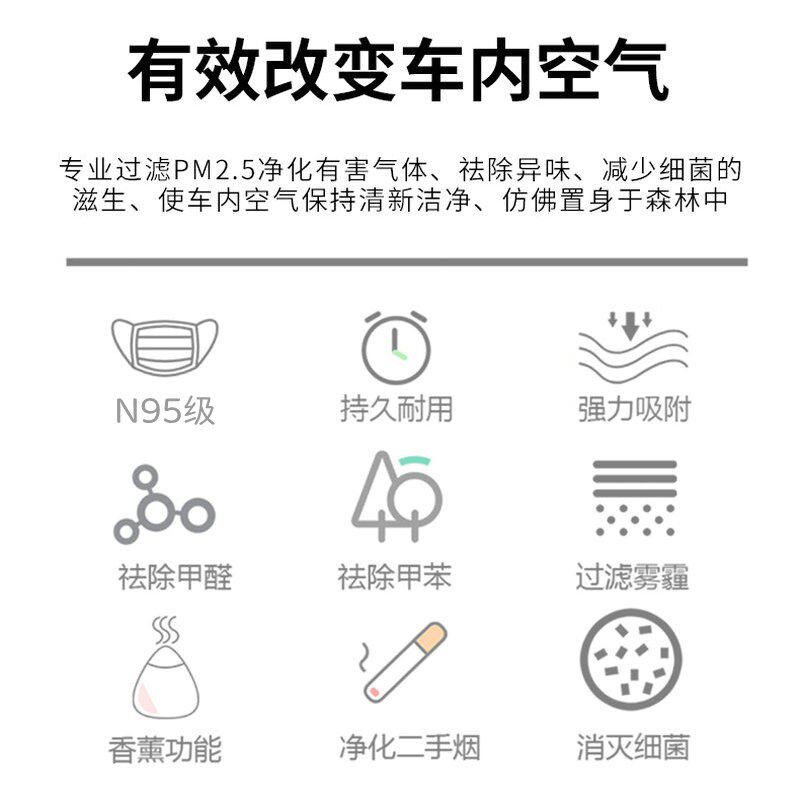 适配宝马7系730Li 740LE 750Li 760Li香薰空调滤芯原厂升级滤清器