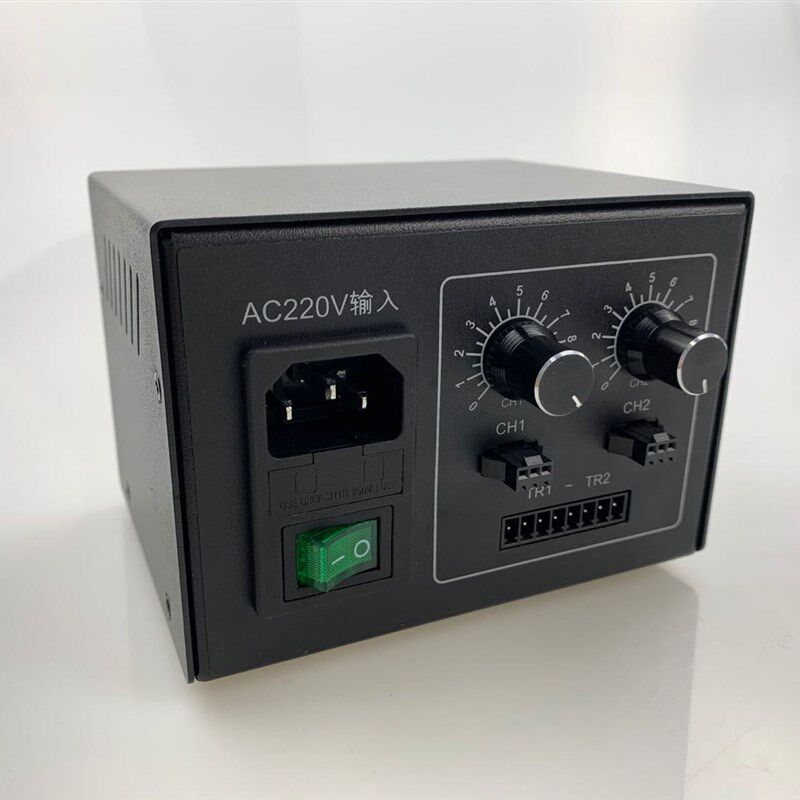 模拟控制器24V/5V光源亮度调节控制器旋钮调节视觉光源控制器四路