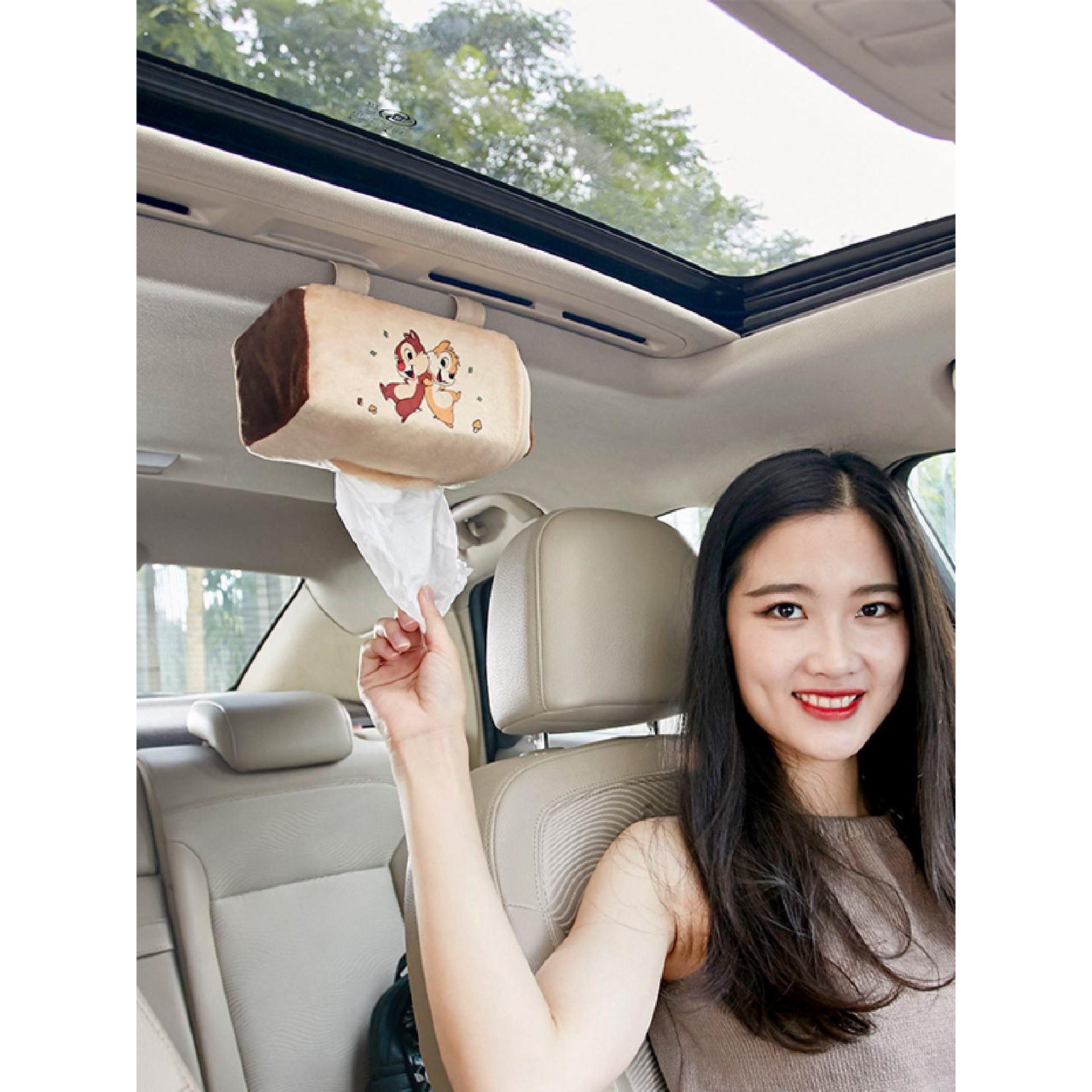创意车用纸巾盒汽车天窗挂式遮阳板座椅车载抽纸盒车内车上纸抽盒