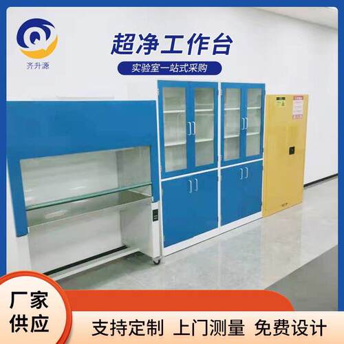 实验室全钢超净台人双人垂直送风无尘洁净净化试验台