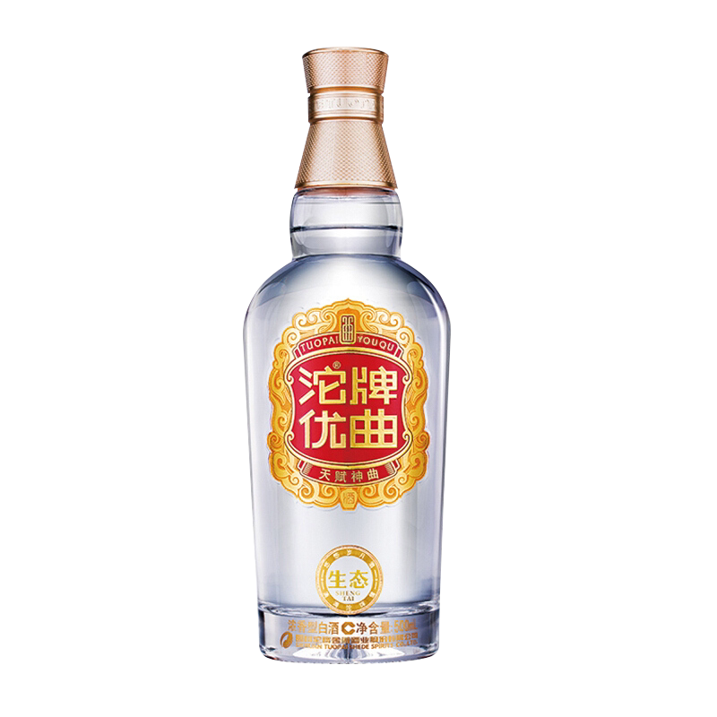 沱牌酒生态优曲38度单瓶浓香白酒图片