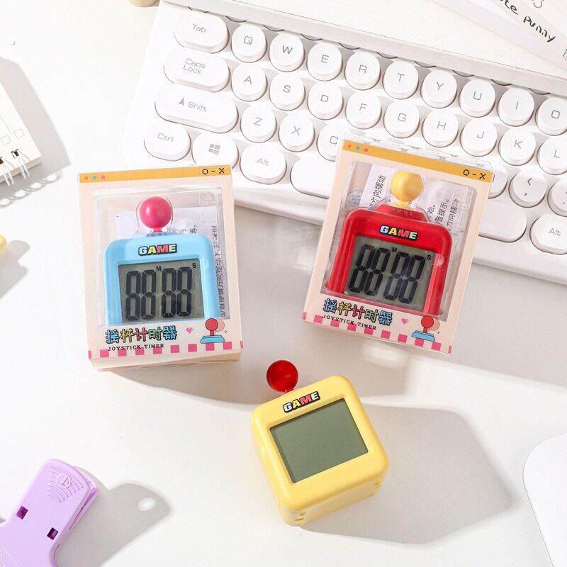 摇摆按键计时器 颜值学生宿舍桌面时间管理器趣味创意计时工具