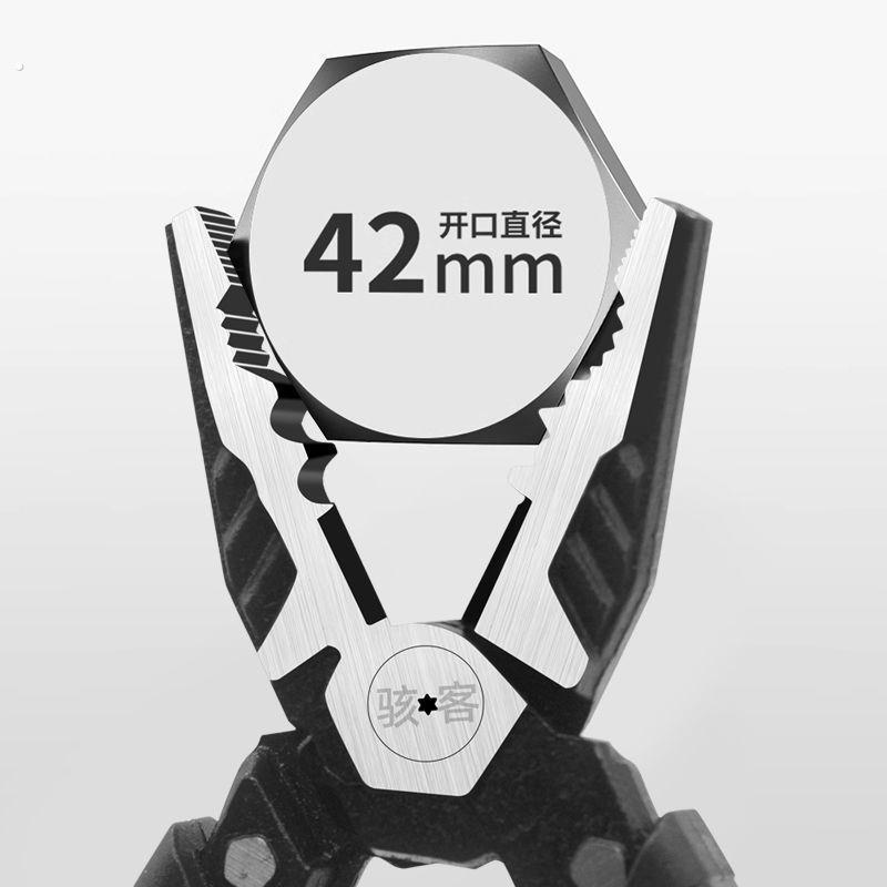 工业9寸省力钢丝钳电工专用老虎钳剥线压线钢丝钳家用剪铁丝钳子