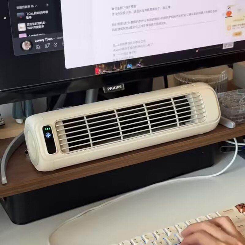 小型空调扇制冷家用迷你冷气扇桌面静音卧室充电风扇无叶厨房壁挂